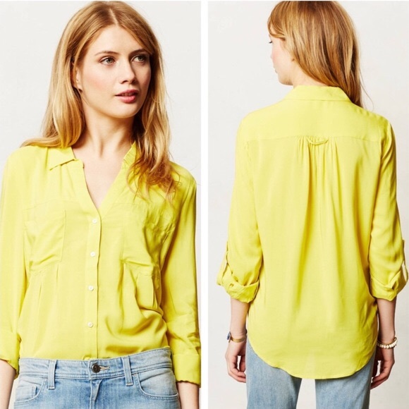 Anthropologie Tops - Anthropologie Maeve Button Up